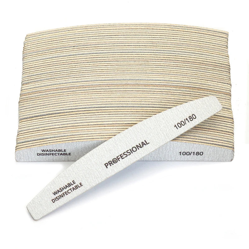 Lime à ongles professionnelle 100/180 – Double grain