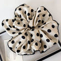 Chouchou foulard à pois