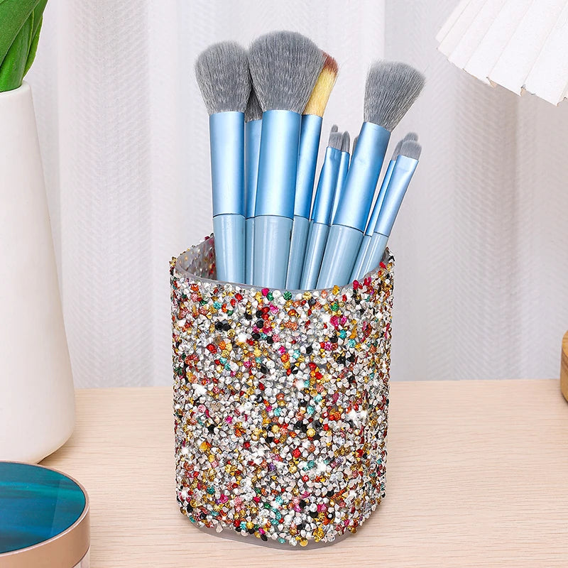 Pot de rangement à strass