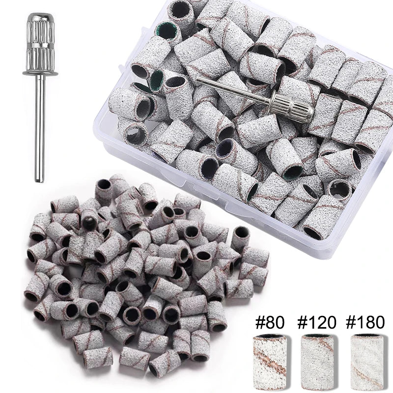 Bandes abrasives pour ponceuse – 210 pièces, grains 80/120/180