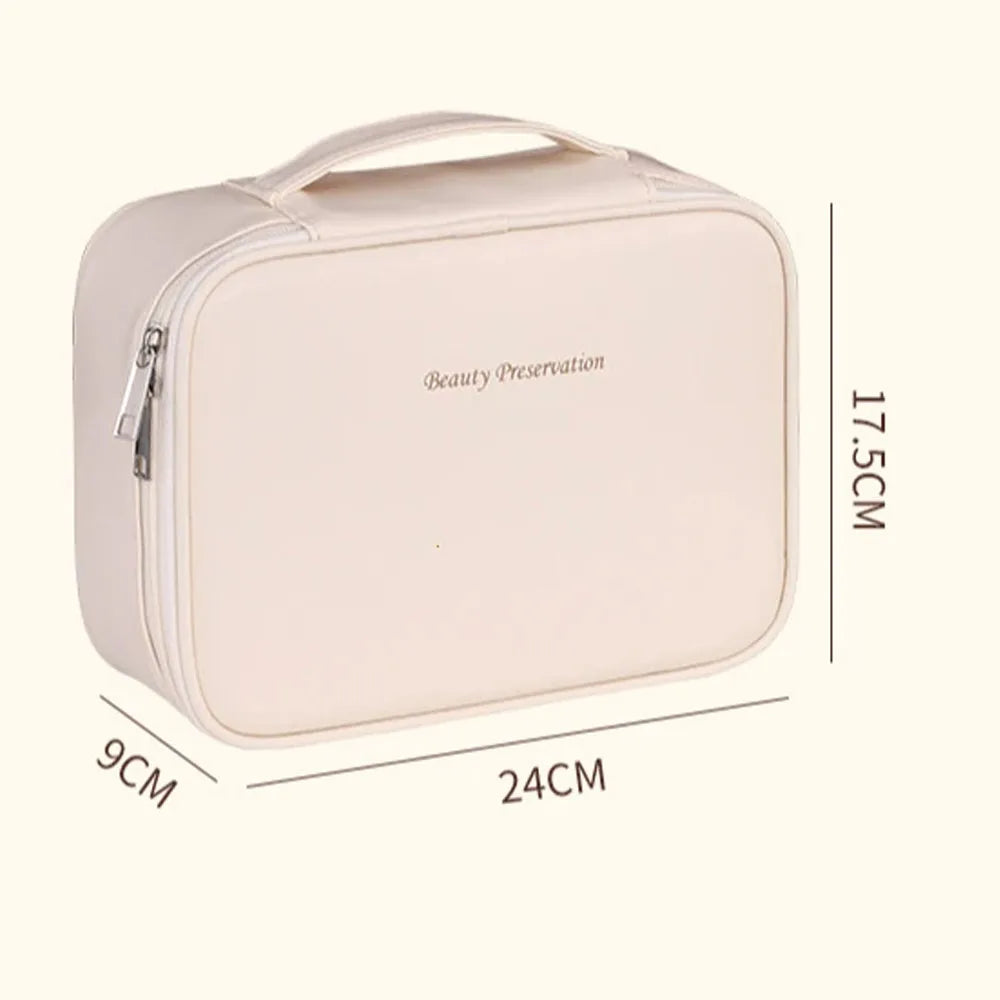 Trousse de maquillage compartimentée
