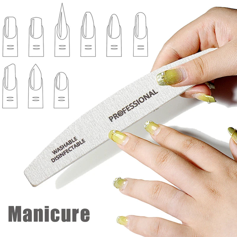 Lime à ongles professionnelle 100/180 – Double grain