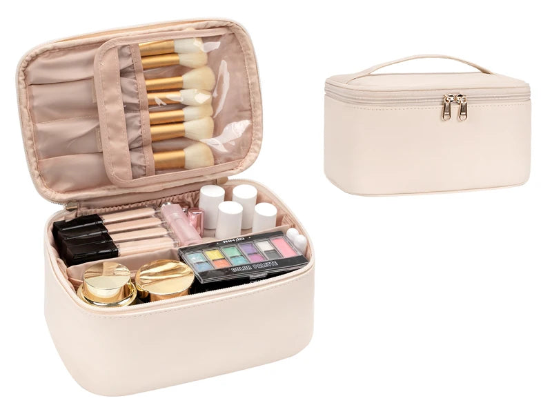 Trousse de maquillage multifonction – Compartiments modulables