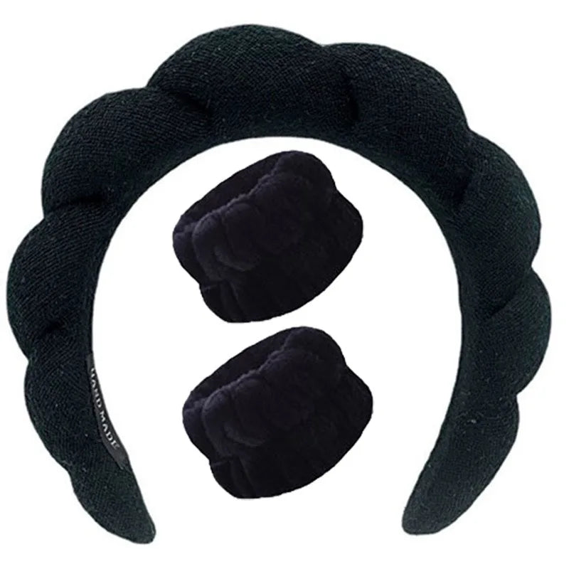 Kit bandeau visage & manchettes
