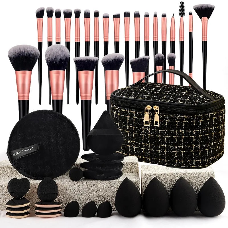 Kit de maquillage 47 pièces avec trousse
