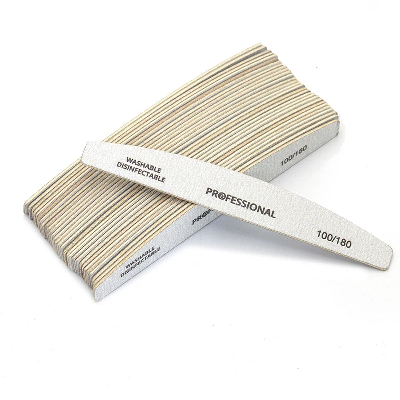 Lime à ongles professionnelle 100/180 – Double grain