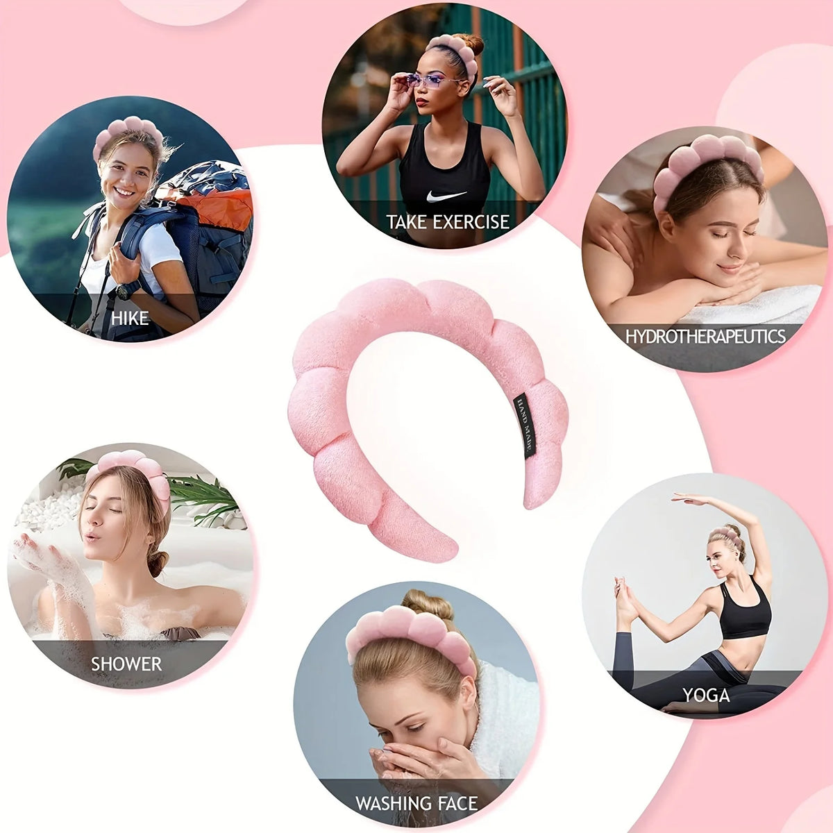 Kit bandeau visage & manchettes