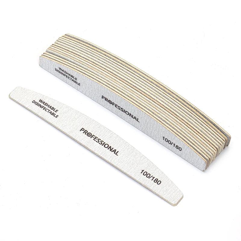 Lime à ongles professionnelle 100/180 – Double grain