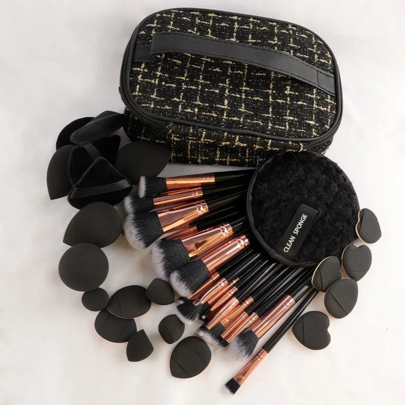 Kit de maquillage 47 pièces avec trousse