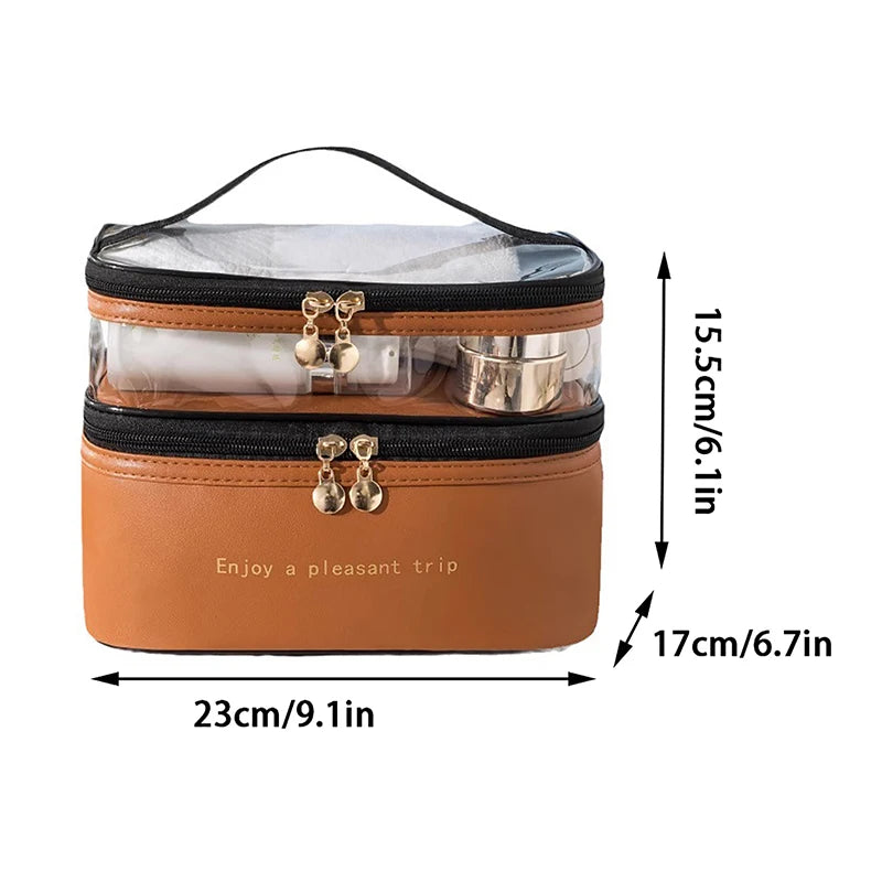 Trousse de voyage - Double compartiment