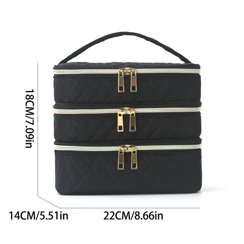 Trousse de maquillage 3 compartiments