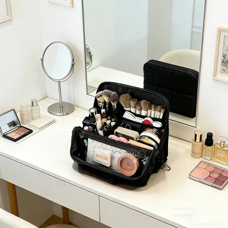 Trousse de maquillage grande capacité