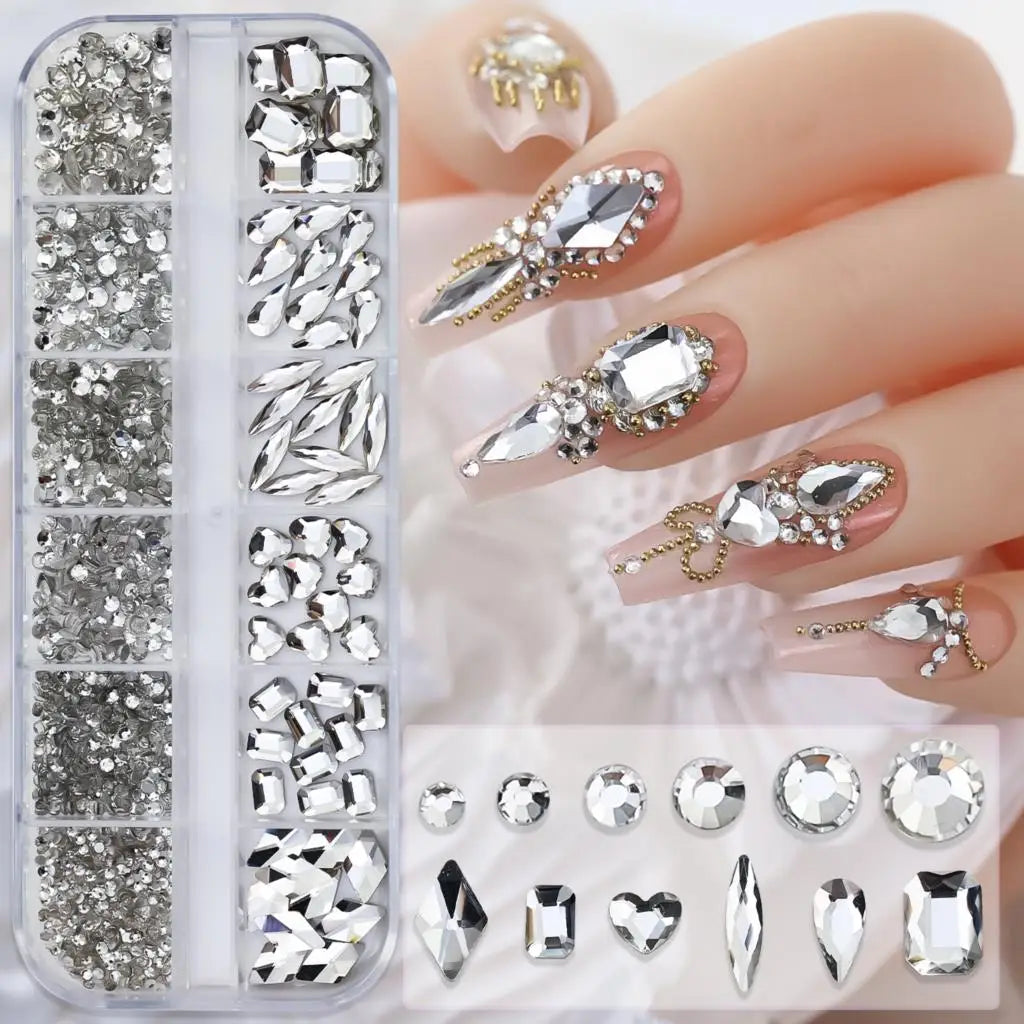 Coffret de strass Nail Art