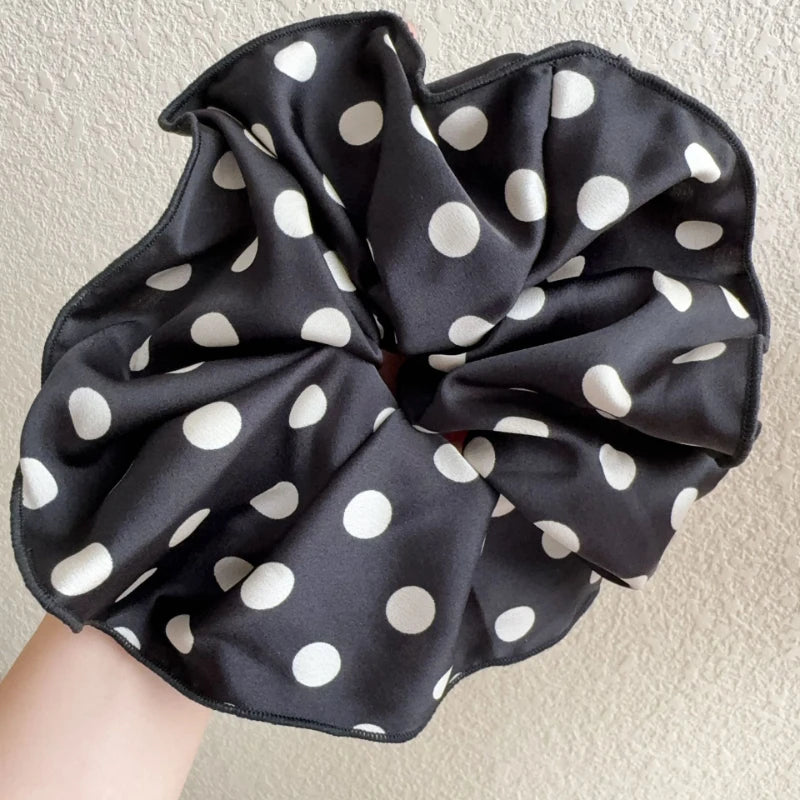 Chouchou foulard à pois