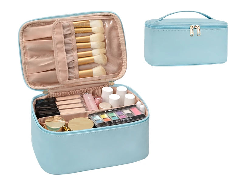 Trousse de maquillage multifonction – Compartiments modulables