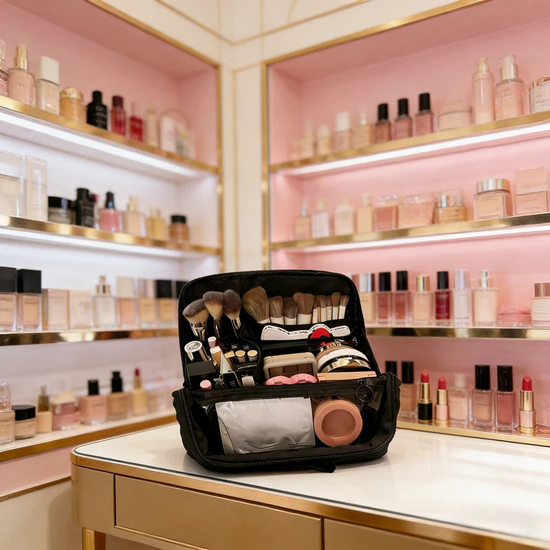 Trousse de maquillage grande capacité