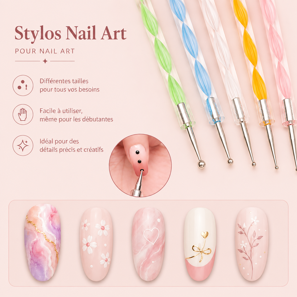 Kit d’accessoires Nail Art