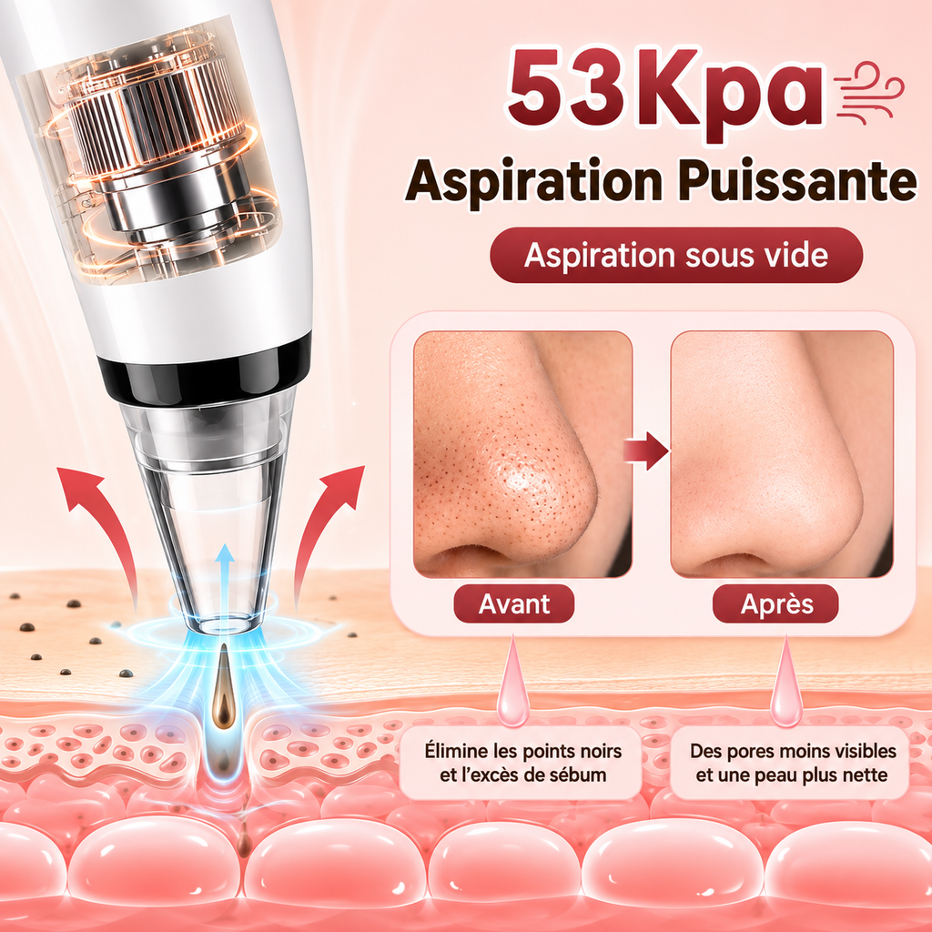 Aspirateur à points noirs