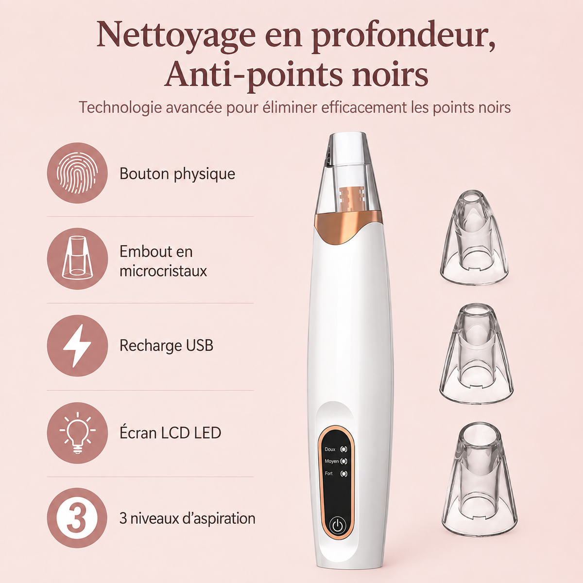 Aspirateur à points noirs
