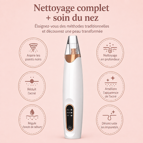 Aspirateur à points noirs