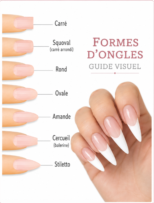 Chablons pour extension d’ongles