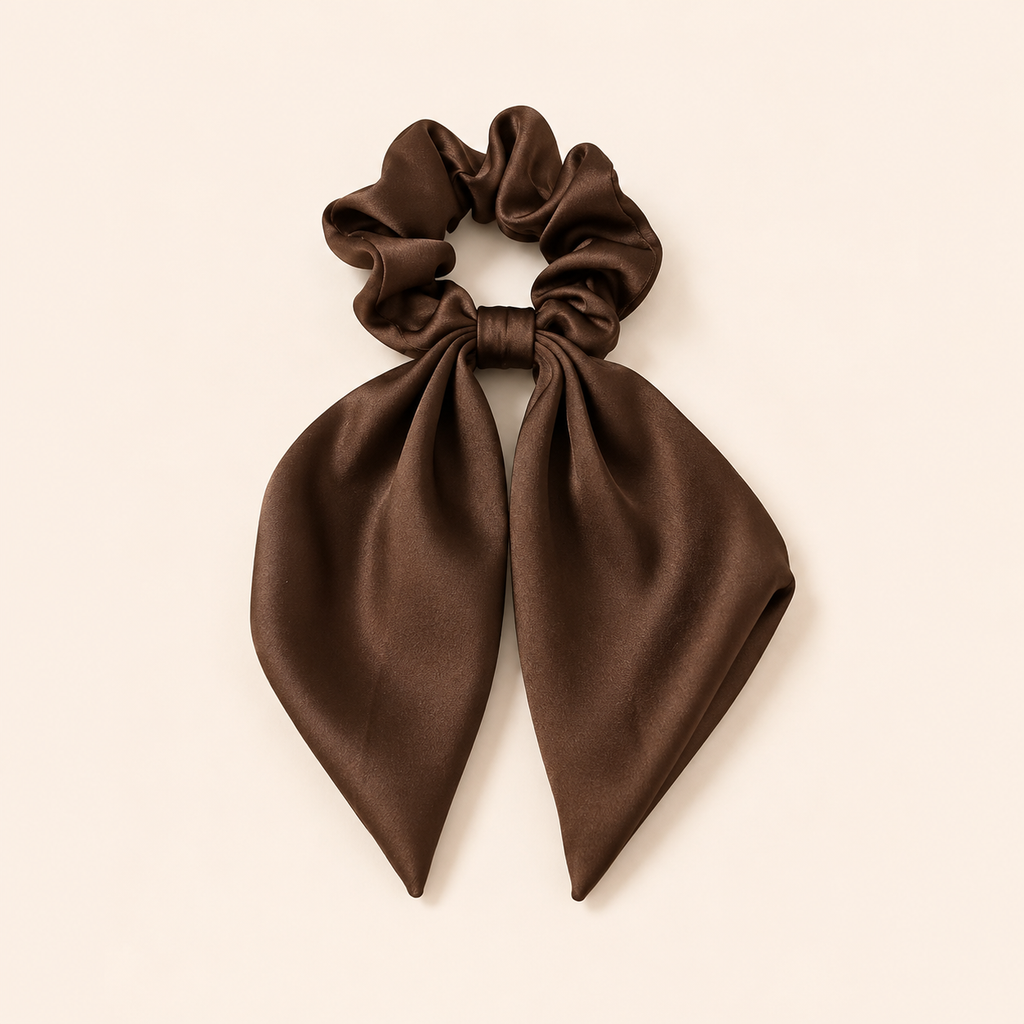 Chouchou foulard satiné