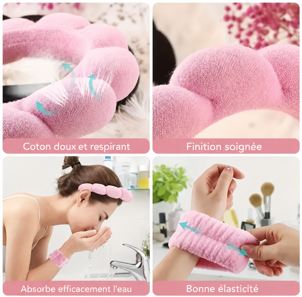 Kit accessoires soin du visage