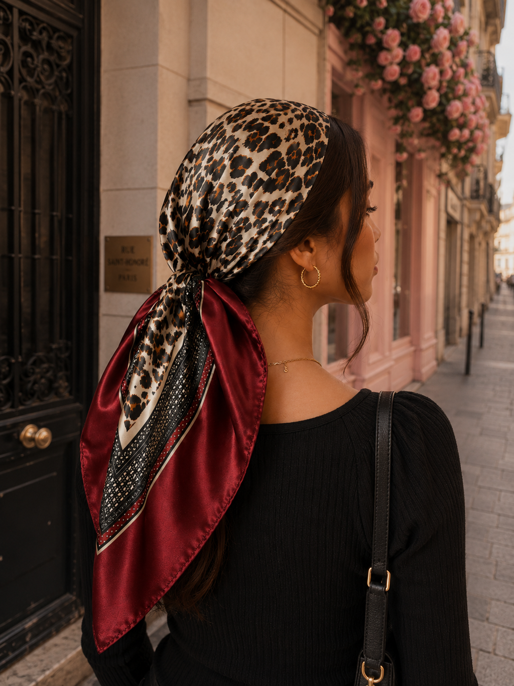 Foulard satiné