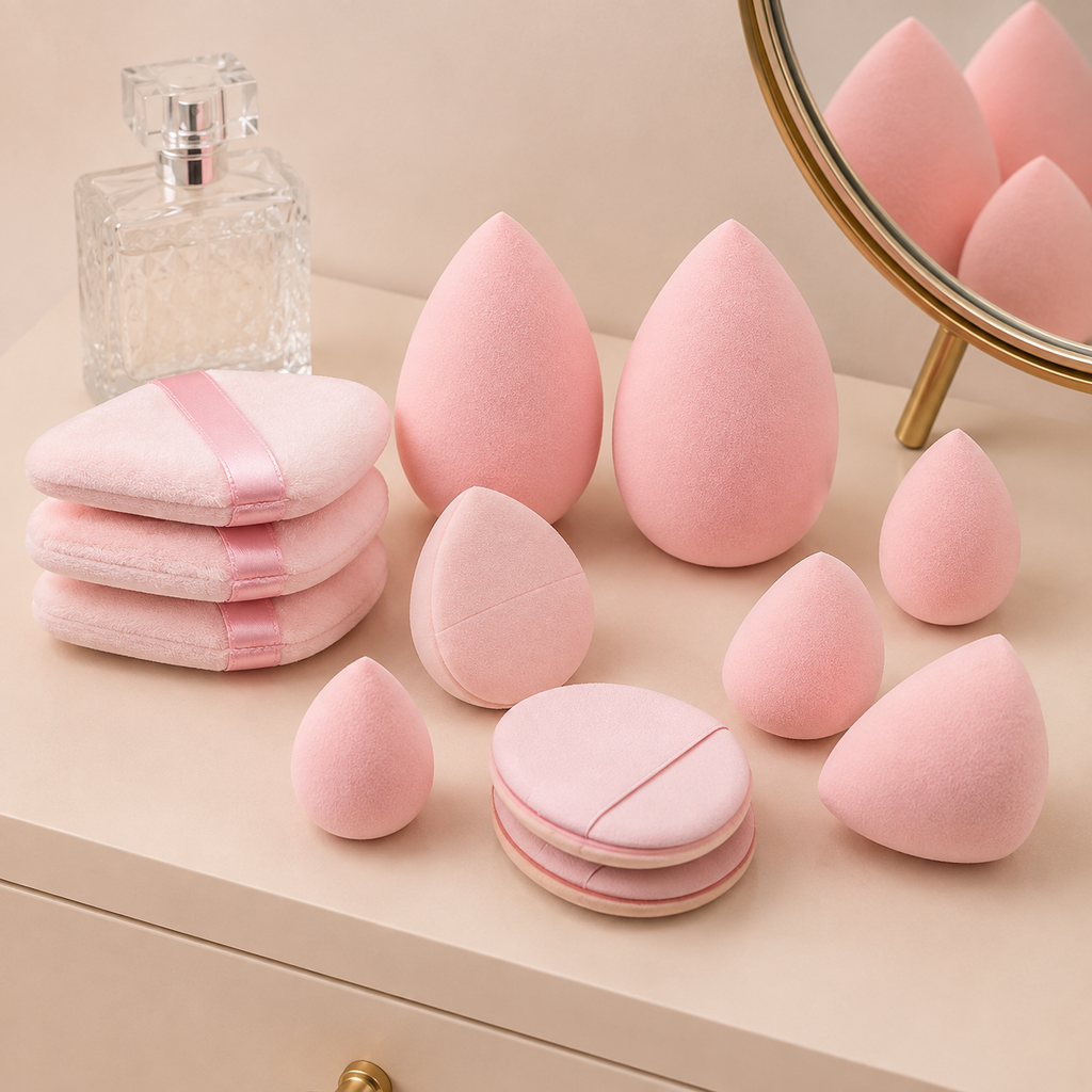 Kit de 12 éponges de maquillage