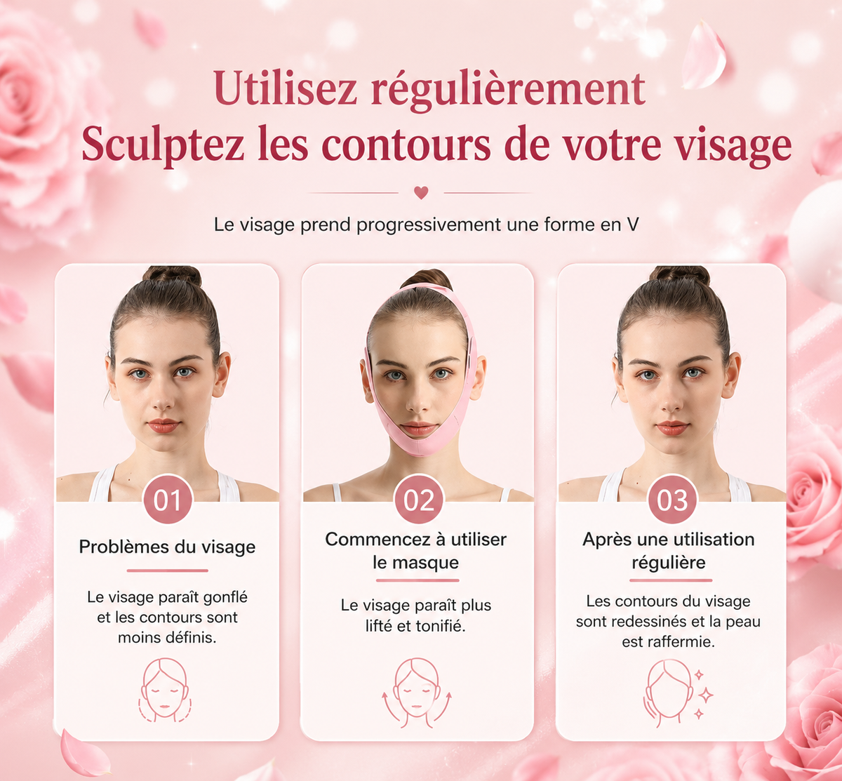 Masque de minceur visage