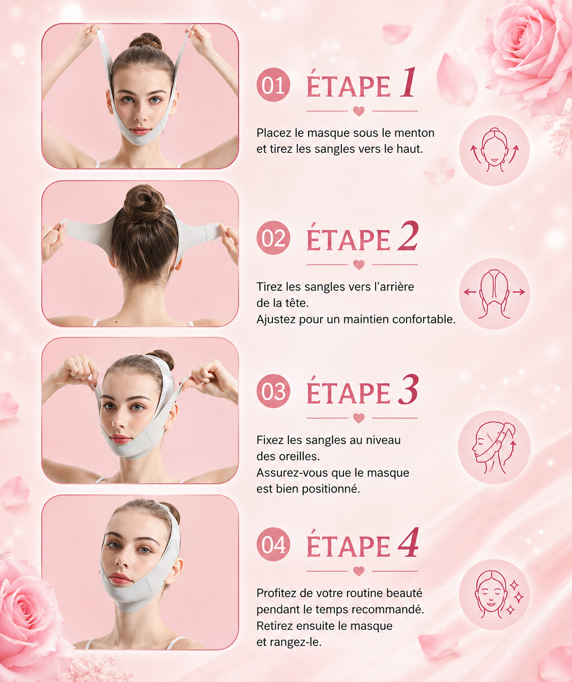Masque de minceur visage