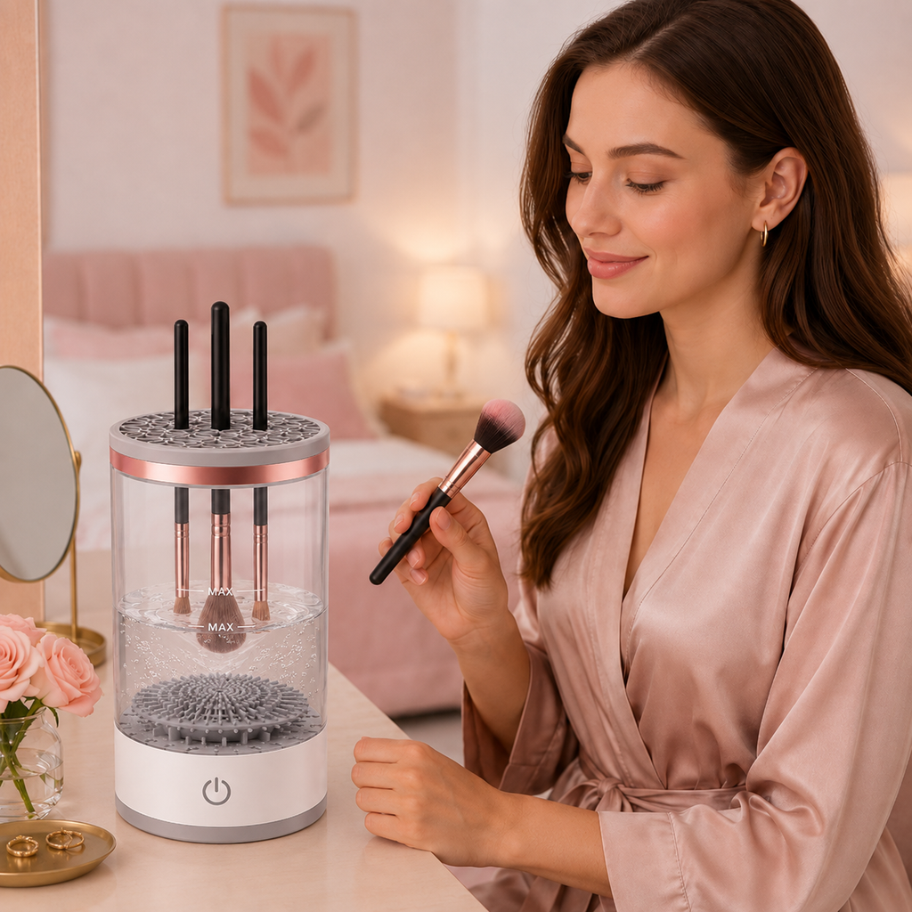 Nettoyeur & sécheur électrique pour pinceaux – USB