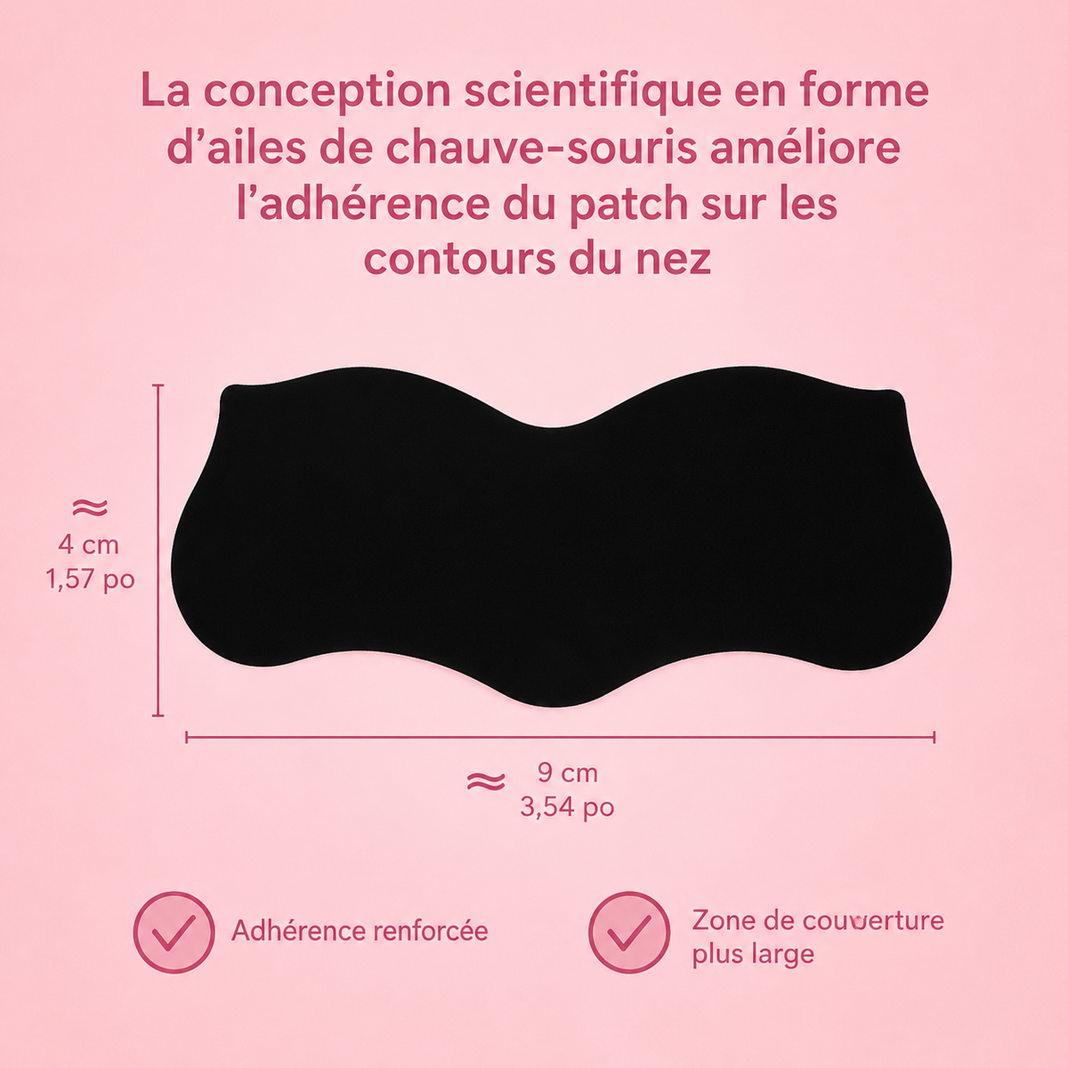Patchs nez anti-points noirs