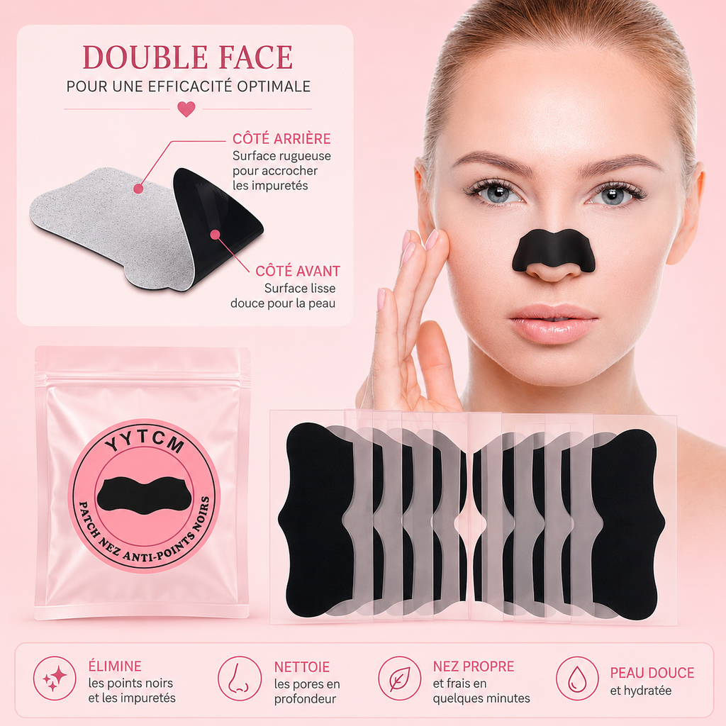 Patchs nez anti-points noirs