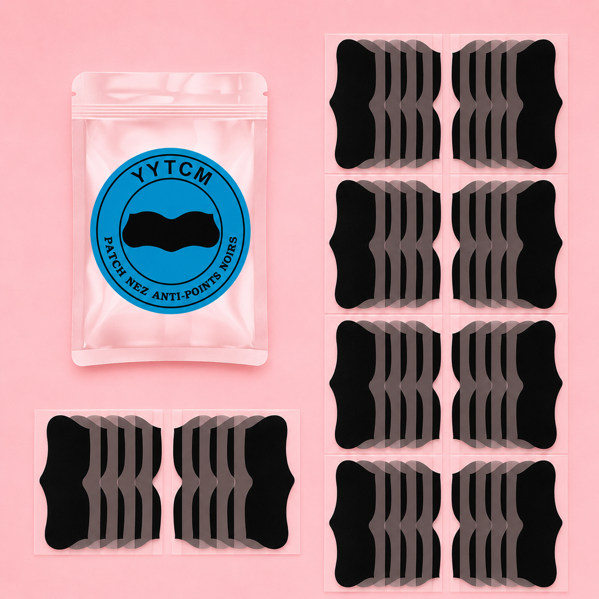 Patchs nez anti-points noirs