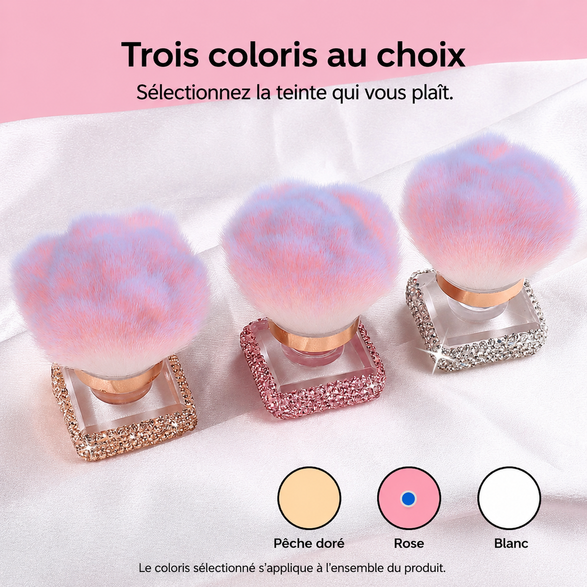 Set de 3 pinceaux dépoussiérants