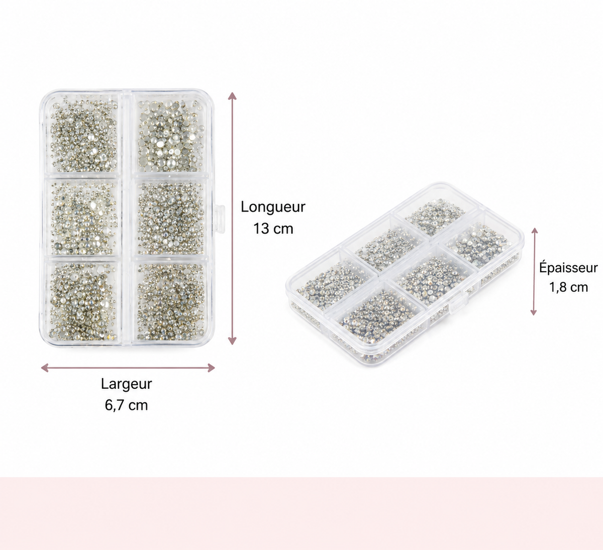 Coffret de strass Nail Art
