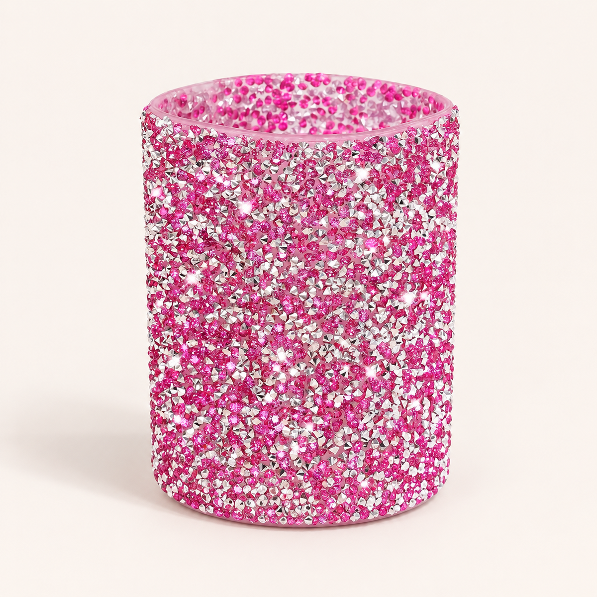 Pot de rangement à strass