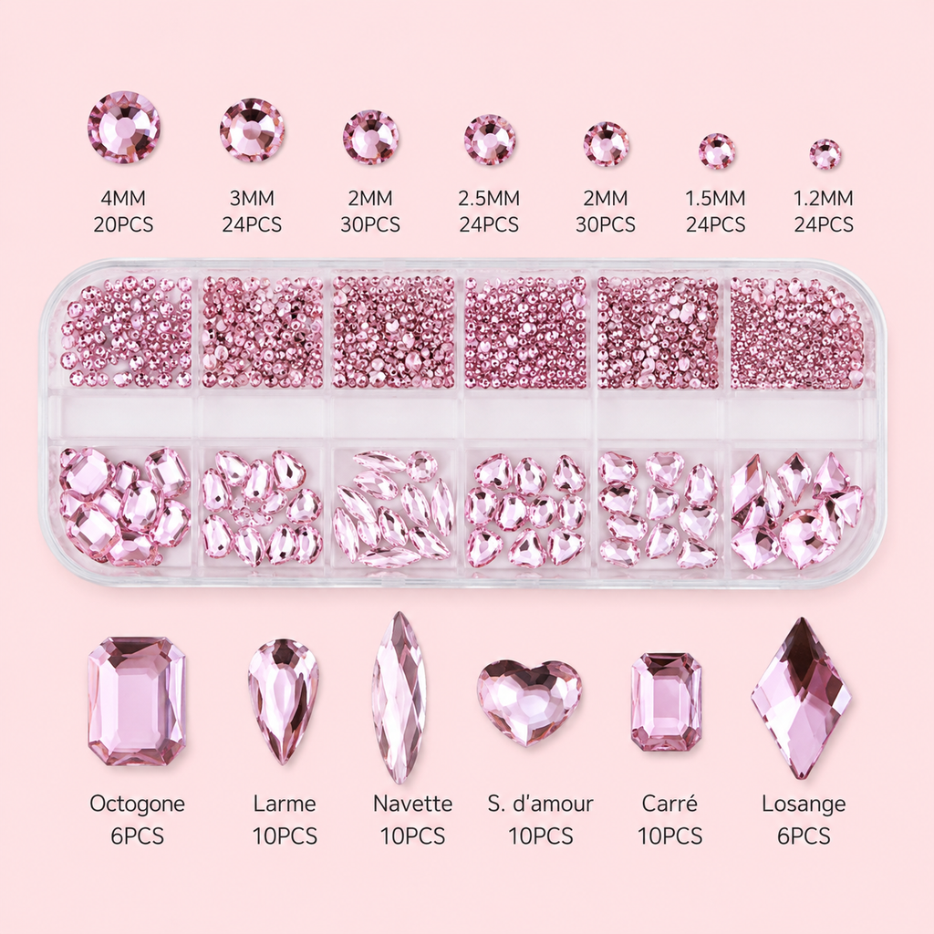 Coffret de strass Nail Art