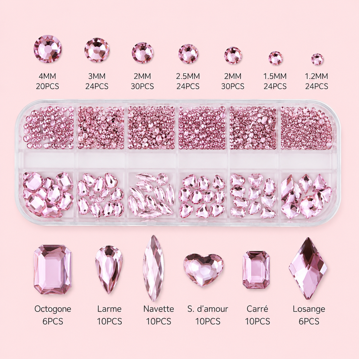 Coffret de strass Nail Art